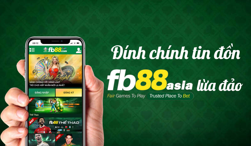 Đính chính tin đồn FB88 lừa đảo mới nhất hiện nay