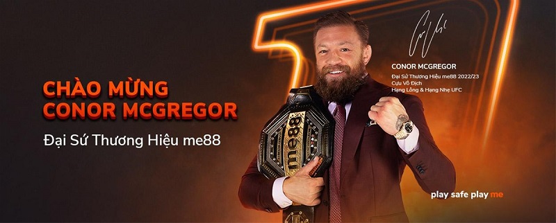 Hành trình gắn kết giữa me88 và Conor McGregor
