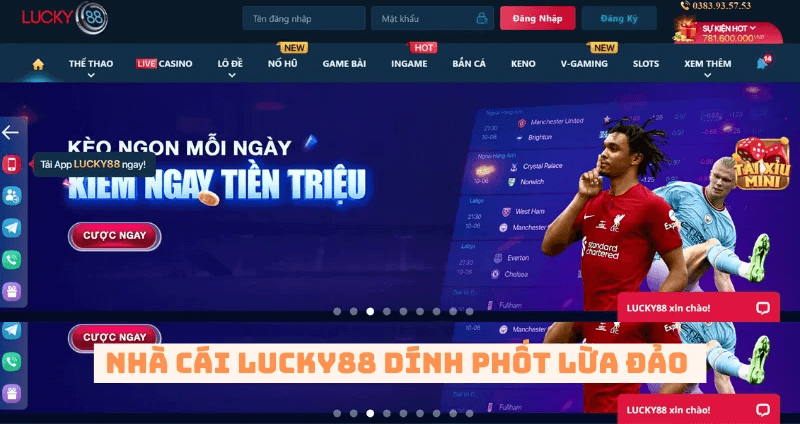 Bóc trần Lucky88 lừa đảo hay chỉ là sự đồn đoán vô căn cứ? 5 xác thực lucky88 lừa đảo