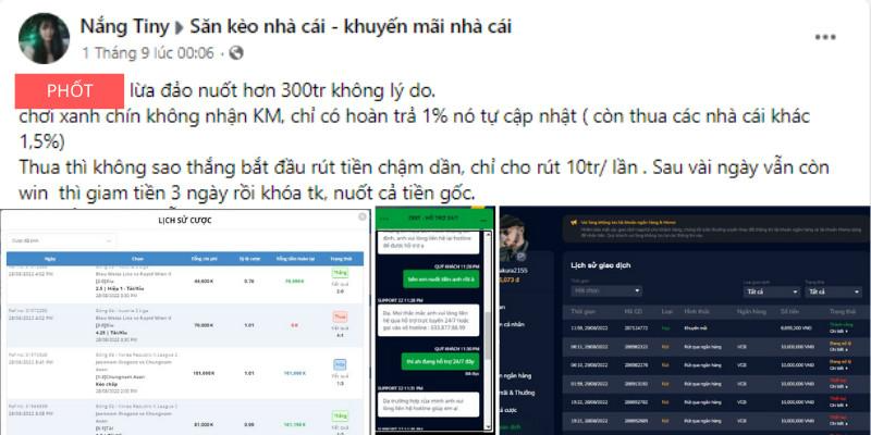 Oxbet lừa đảo - Giấc mơ kiếm tiền bạc tỷ tan thành mây khói 4 thông tin oxbet lừa đảo thật không