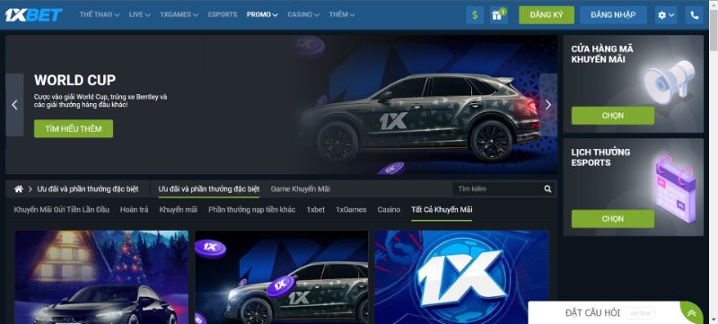 Đặc điểm nổi bật của 1xBet