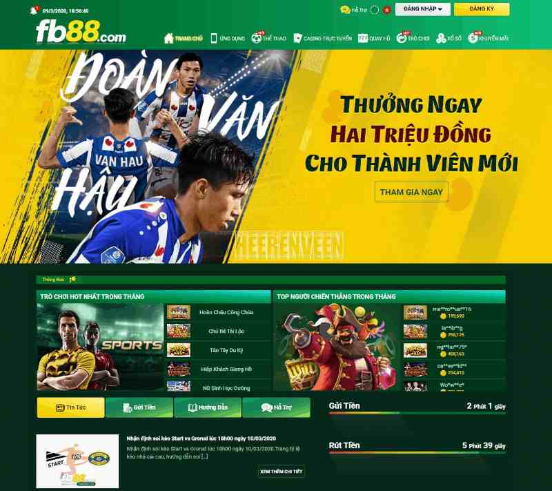 Ưu điểm của nhà cái FB88 