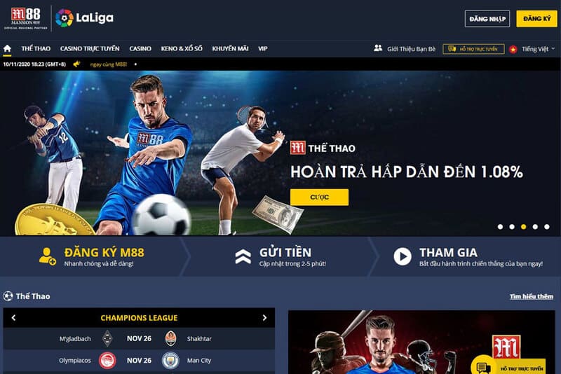 Hướng dẫn cá cược bóng đá trên m88 2 dang-ky-vao-m88