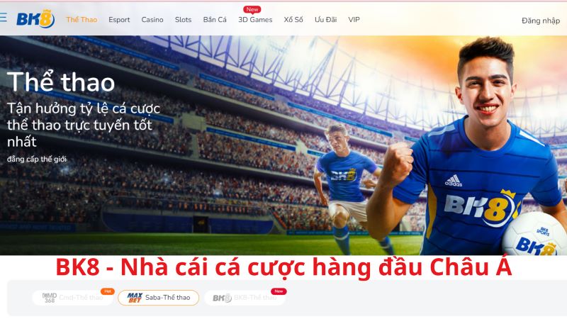 nhà cái thể thao BK8