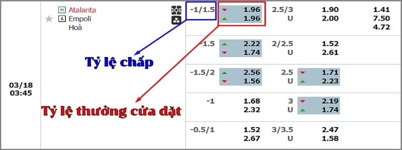 kèo châu á